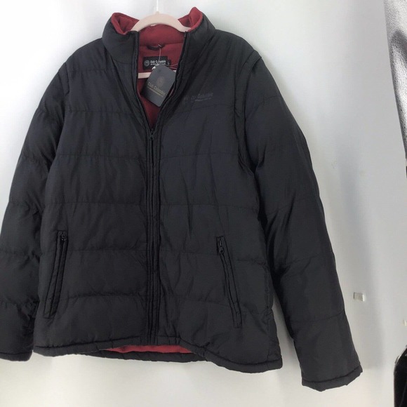 Columbia Club Colombia Fleece Nylon Jacket Unisex Size Large Black New NWT - Picture 4 of 12